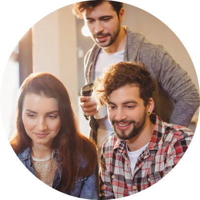 Team collaboration meeting